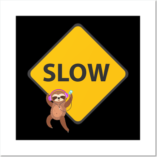 Slow Sloth Shuffle Posters and Art